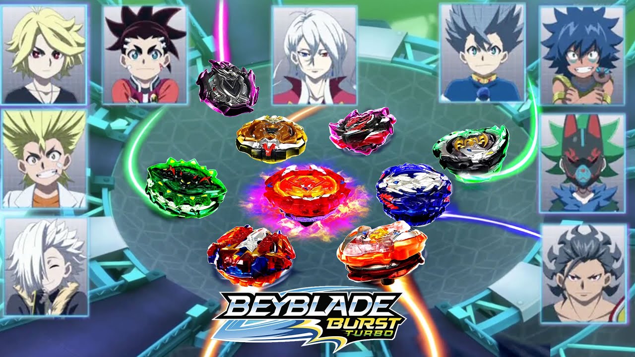 all beyblade shows